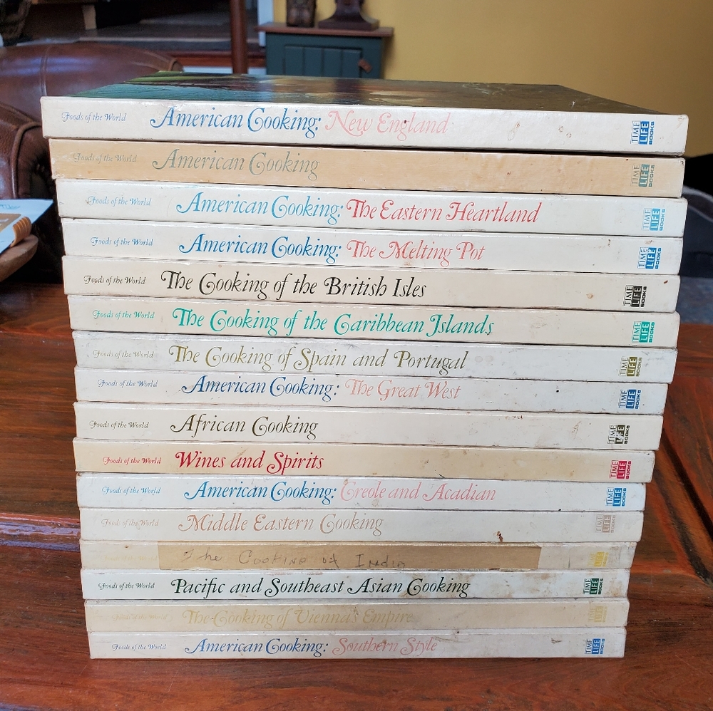 TIME LIFE Books Foods of the World 18 Hardcover Volumes Cookbook Set Recipes